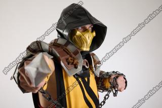 Yelvik Scorpion Cosplay Action Pose 11